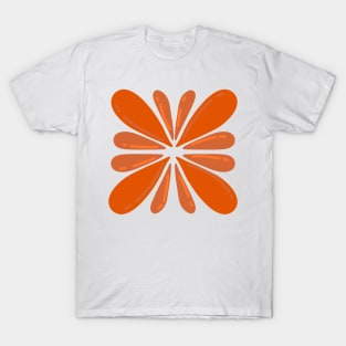 orange butterfly wings T-Shirt